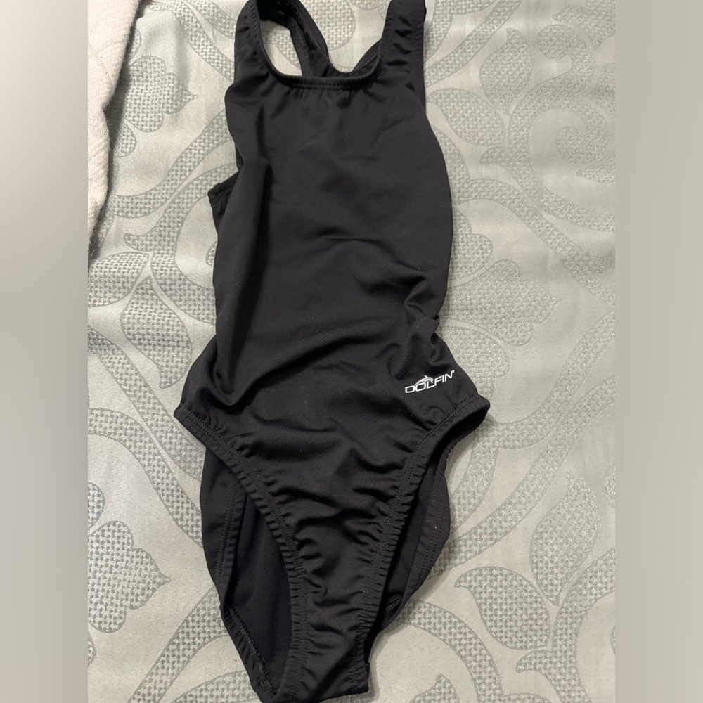 Dolfin open back swimsuit black xs